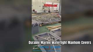 海洋鋼製沈下マンホール カバー防水ソリューション