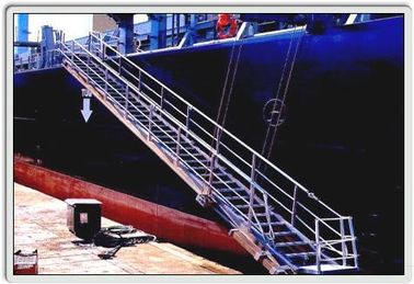 中国 DNV BV ABSは,船舶のための海上アルミニウム収容梯子を承認する サプライヤー