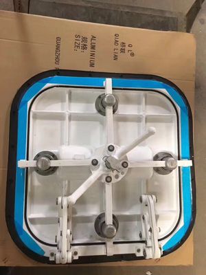中国 ABS クラス 快速開口 オーダーメイド オバル フラッシュタイプ アルミ 海洋 マンホールカバー サプライヤー