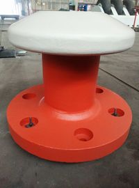 中国 円形の基盤350 KNの海兵隊員の港の海洋の係留ボラード保証12か月の サプライヤー