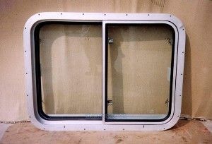 中国 カスタマイズされたボルト / 溶接した長方形の海上窓 / 海上船のアルミ合金窓 サプライヤー