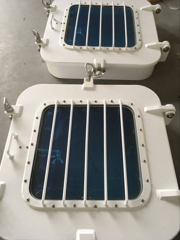 船の窓が付いているWeathertightボートの海洋のハッチ カバー海洋の鋼鉄ハッチ