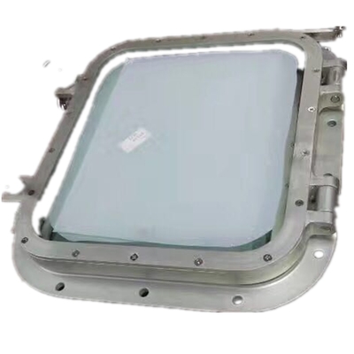 直角型溶接型 アルミニウム 海上窓 600×850mm